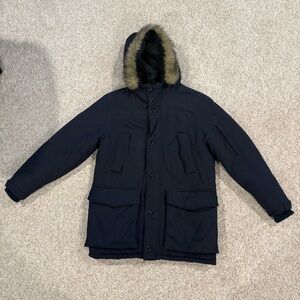 J. Crew Navy Nordic Parka